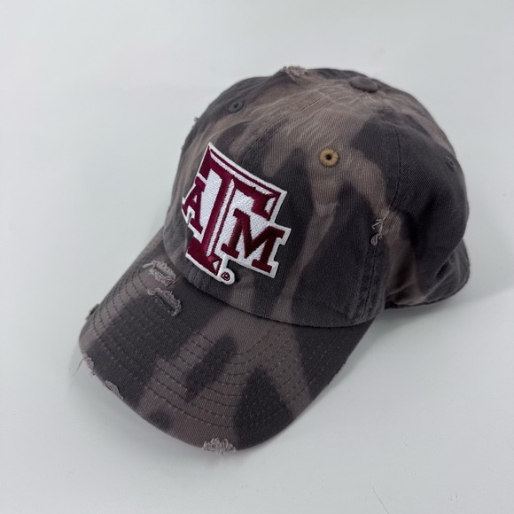 Texas A&M Camo Unisex Hunting / Utility Cap by Kbethos Vintage - Picture 3 of 6